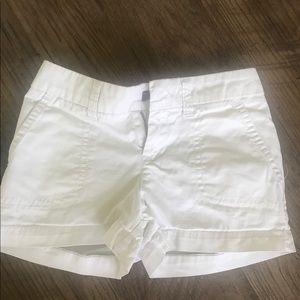 Girls white shorts